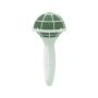 OASIS® Schiuma umida per fiori bouquet da sposa con manico in plastica, griglia, verde, Ø8cm