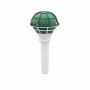 OASIS® Schiuma umida per bouquet da sposa con manico in plastica, griglia, verde, Ø8cm