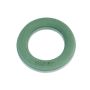 OASIS® Schiuma umida Ring, base in schiuma rigida EcoBase, verde, 4 cm, Ø 25 cm