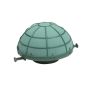 OASIS® Massa floreale per auto, decorazioni nuziali, base in plastica, griglia, con ventosa, verde, 13 cm, Ø 20 cm