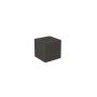 OASIS® Black Ideal Schiuma per fiori freschi cubo, nero, 10x10x10cm