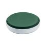 OASIS® Vaschetta rotonda con schiuma umida per composizioni floreali, in vaschetta di plastica, verde-bianco, 6 cm, Ø 25 cm