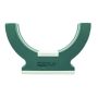 OASIS® Spugna umida con base per urne, fiori funebri, base in polistirolo espanso rigido, supporto in legno, verde, 47x10x29 cm
