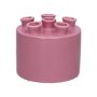 Vaso Dolomit VIVIANNE con 6 aperture, lilla chiaro, 10,5cm, Ø12cm