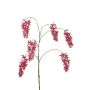 Ramo di glicine artificiale RAPALLO con fiori, fucsia, 100 cm, Ø 9 cm