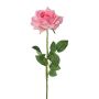 Rosa artificiale DUNKO, rosa, 70 cm