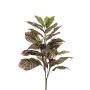 Pianta artificiale Croton ISKANDAR su bastone, colorato, 70 cm