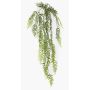 Pianta artificiale felce ZALGEN su bastone, radici, pendente, verde, 150 cm