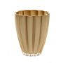 Vaso da fiori in vetro BEA, oro-metallizzato, 17cm, Ø14cm