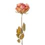 Fiore decorativo rosa PANSOK, effetto secco, rosa, 55 cm
