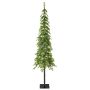 Albero di Natale artificiale a fusto alto MOLDE DELUXE, LED, 150cm, Ø30cm
