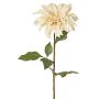 Dalia artificiale PHILLIPPA, Eco Collection, giallo crema, 65 cm, Ø 15 cm