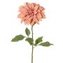 Dalia artificiale PHILLIPPA, Eco Collection, rosa antico, 65 cm, Ø 15 cm