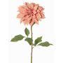 Dalia artificiale PHILLIPPA, Eco Collection, rosa antico, 65cm, Ø15cm