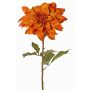 Dalia artificiale PHILLIPPA, Eco Collection, arancione-giallo, 65cm, Ø15cm