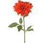 Dalia artificiale PHILLIPPA, Eco Collection, rosso arancio, 65 cm, Ø 15 cm