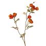 Ramo artificiale di cavolo rosa LORRAINE, Eco Collection, arancio-giallo, 65 cm, Ø 2,5 cm
