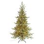 Albero di Natale artificiale BELLEVILLE SPEED DELUXE, con neve artificiale, LED, 200cm, Ø120cm