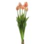 Mazzo di tulipani artificiali misti LONA, pesca-arancio, 45 cm, Ø 20 cm