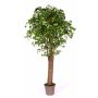 Ginkgo finto LUKARDIS, tronco naturale, verde, 175 cm - Made in Italy