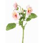 Ramo decorativo di violette SIANIE, rosa-fucsia-giallo, 35cm, Ø5-6,5cm