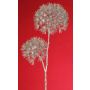 Ramo di panace artificiale OTRIS, argento, 95cm, Ø15-20cm