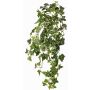 Edera artificiale pendente ARJANA, bastoncino, difficilmente infiammabile, verde-bianco, 75cm