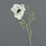 Anemone artificiale OKAPI, bianco, 55 cm, Ø10 cm