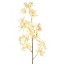 Ramo di orchidea Odontoglossum artificiale BELANIA, crema-rosa, 75 cm