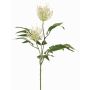 Ramo artificiale di quercia VULKINTA con fiori, bianco-verde, 75cm, Ø9-11cm