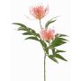 Ramo artificiale di quercia VULKINTA con fiori, rosa, 75cm, Ø9-11cm