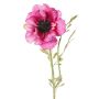 Anemone artificiale OKAPI, rosa-rosa, 55 cm, Ø 10 cm