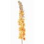 Cera di steppa artificiale in velluto UCHANA, giallo-oro, 110cm, Ø7cm