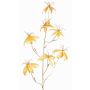 Ramo decorativo di gloriosa in velluto NESTOS, giallo-oro, 110cm