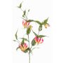 Corona artificiale KINTARO, fucsia-giallo, 120cm
