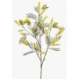 Grande fiore artificiale Mimosa ACARO con fiori, giallo, 110 cm