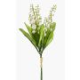 Fiori artificiali mughetto LEGOL, bianco, 35 cm