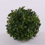 Bosso sferico finto FRITZ, struttura a reticolo, verde, Ø13cm