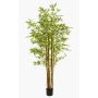 Albero artificiale bambù giapponese BAKNOR, tronchi naturali, 180 cm