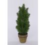 Peccio di sitka di imitazione VARUS, vaso decorativo, verde, 40cm
