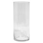 Vaso cilindrico in vetro SANSA OCEAN, trasparente, 35cm, Ø15cm