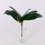 Foglie artificiali di orchidea phalaenopsis DAPHI, radici aeree, 29x33cm