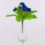 Margherite artificiali PEGGY su gambo, blu, 25cm