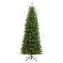 Albero di Natale artificiale stretto VERMONT SPEED, effetto ghiaccio, 150cm, Ø60cm