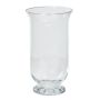 Lampada da tavolo in vetro LEA OCEAN, trasparente, 25 cm, Ø 15 cm