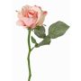 Rosa finta ELLI, rosa, 30cm, Ø6,5cm