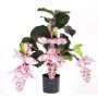 Medinilla artificiale LAILANI, rosa, 80cm, Ø20cm