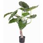 Alocasia artificiale SURI, verde, 80cm