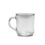 Tazza in vetro KINSY con manico, 3 pezzi, trasparente, 10cm, Ø7cm, 250ml