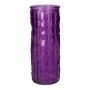 Vaso decorativo ANJANKA in vetro, viola scuro, 25 cm, Ø 9,5 cm